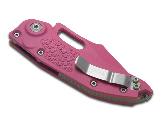 Microtech Knives, LLC™ Stitch Auto 169-1PK-X14 Hot Pink Cerakote 7075-T6 Aluminum M390MK Stainless Steel Pocket Knife