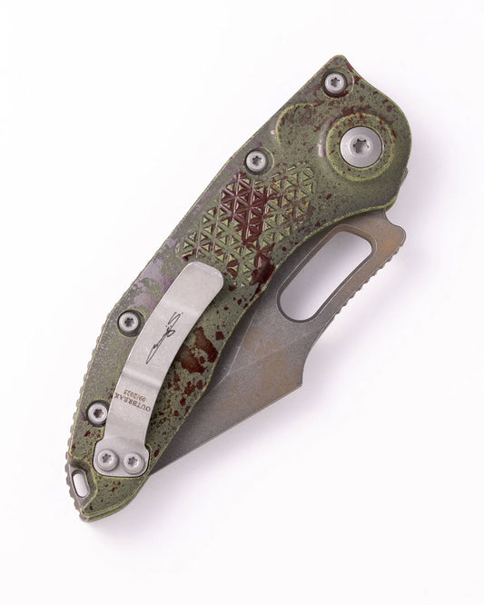 Microtech Knives, LLC™ Stitch Auto 169-3OBS Outbreak 7075-T6 Aluminum M390MK Stainless Steel Pocket Knife