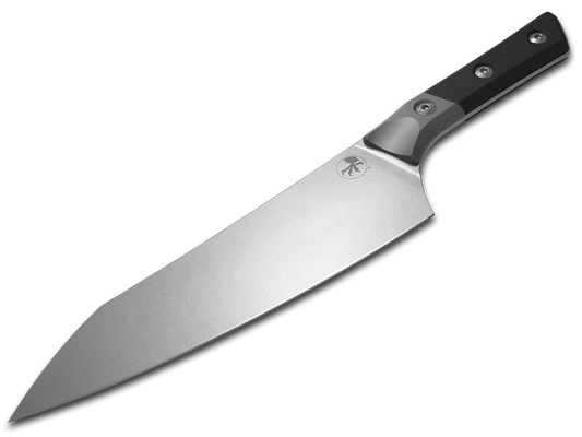 Microtech Knives, LLC™ Chef's Kitchen Knife 3000B-10BK Black G10 M390MK Stainless Steel Knife
