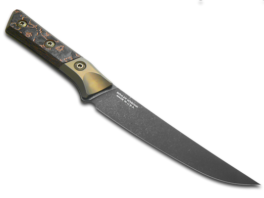 Microtech Knives, LLC™ Boning Kitchen Knife 3100B-1DLCLWCFS Livewire Carbon Fiber M390MK Stainless Steel Knife