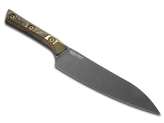 Microtech Knives, LLC™ Utility Kitchen Knife 3400B-1DLCLWCFS Livewire Carbon Fiber M390MK Stainless Steel Knife