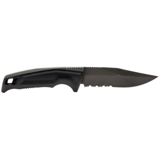 SOG Specialty Knives™ Recondo FX Fixed Blade 17-22-02-57 Black Rubber CRYO 440C Stainless Steel Knife