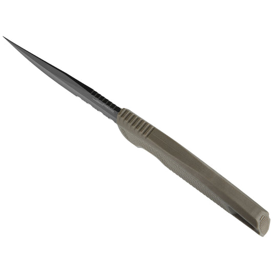 SOG Specialty Knives™ Recondo FX Fixed Blade 17-22-04-57 Dark Earth Rubber CRYO 440C Stainless Steel Knife