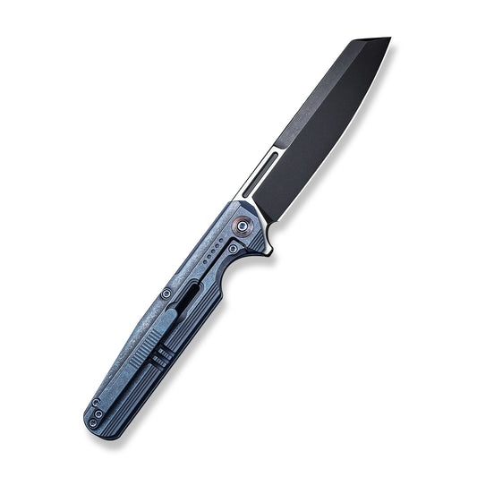 WE Knife Co., Ltd™ Reiver Frame Lock WE16020-4 Blue 6AL4V Titanium CPM S35VN Stainless Steel Pocket Knife