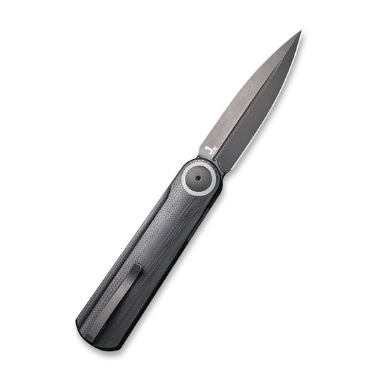 WE Knife Co., Ltd™ Eidolon Liner Lock WE19074B-B Black G10 CPM 20CV Stainless Steel Pocket Knife