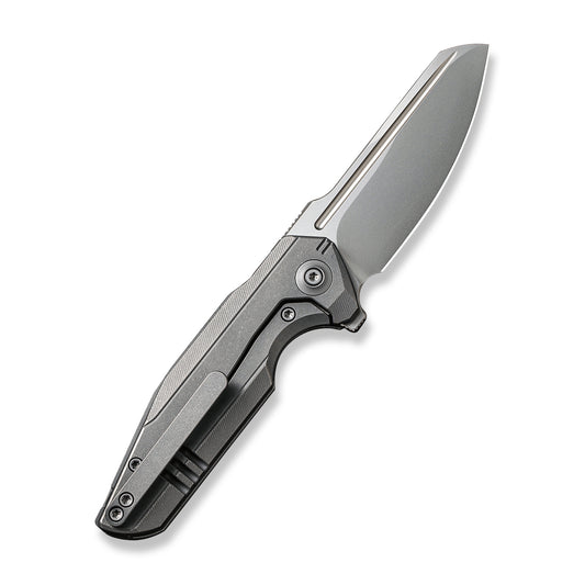 WE Knife Co., Ltd™ Starhawk Frame Lock WE21017-1 Gray 6AL4V Titanium CPM 20V Stainless Steel Pocket Knife