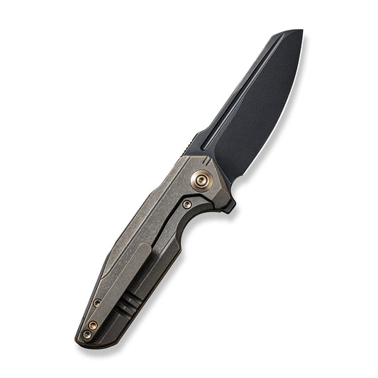 WE Knife Co., Ltd™ Starhawk Frame Lock WE21017-2 Bronze 6AL4V Titanium CPM 20CV Stainless Steel Pocket Knife