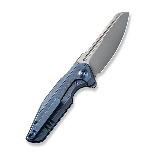 WE Knife Co., Ltd™ Starhawk Frame Lock WE21017-4 Blue 6AL4V Titanium CPM 20CV Stainless Steel Pocket Knife