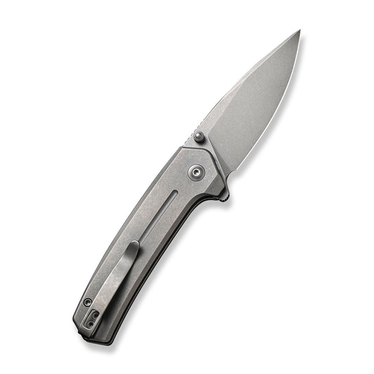 WE Knife Co., Ltd™ Culex Button Lock WE21026B-1 Gray 6AL4V Titanium CPM 20CV Stainless Steel Pocket Knife