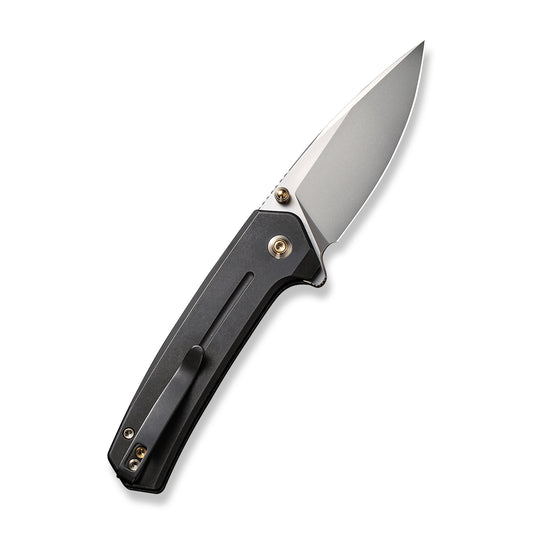 WE Knife Co., Ltd™ Culex Button Lock WE21026B-3 Black 6AL4V Titanium CPM 20CV Stainless Steel Pocket Knife