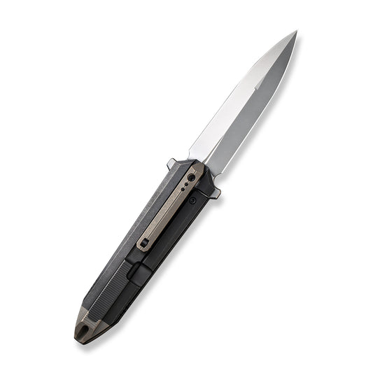 WE Knife Co., Ltd™ Diatomic Frame Lock WE22032-3 Black Titanium CPM 20CV Stainless Steel Pocket Knife