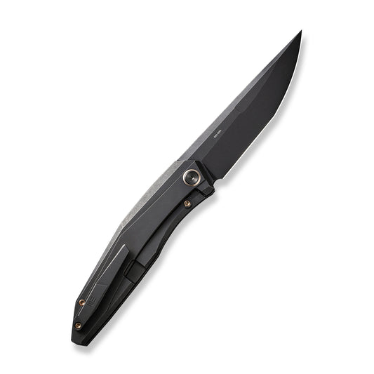 WE Knife Co., Ltd™ Cybernetic Frame Lock WE22033-1 Black Titanium CPM 20CV Stainless Steel Pocket Knife