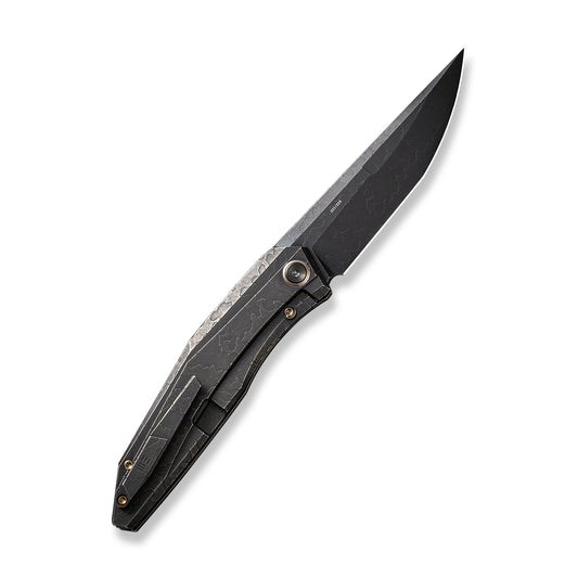 WE Knife Co., Ltd™ Cybernetic Frame Lock WE22033-4 Black Titanium CPM 20CV Stainless Steel Pocket Knife