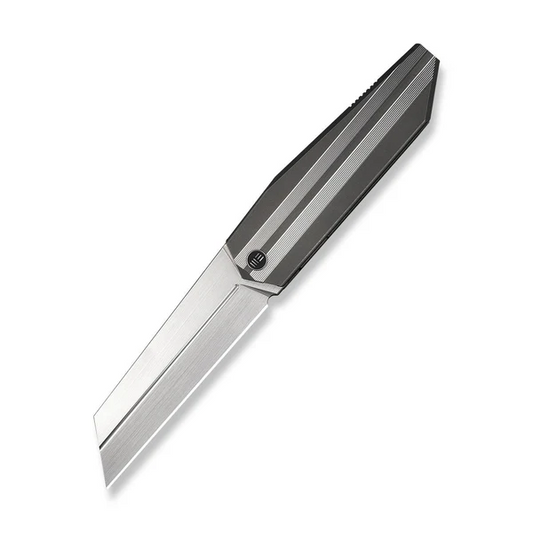 WE Knife Co., Ltd™ Collinear Frame Lock WE22034D-2 Gray 6AL4V Titanium M390 Stainless Steel Pocket Knife