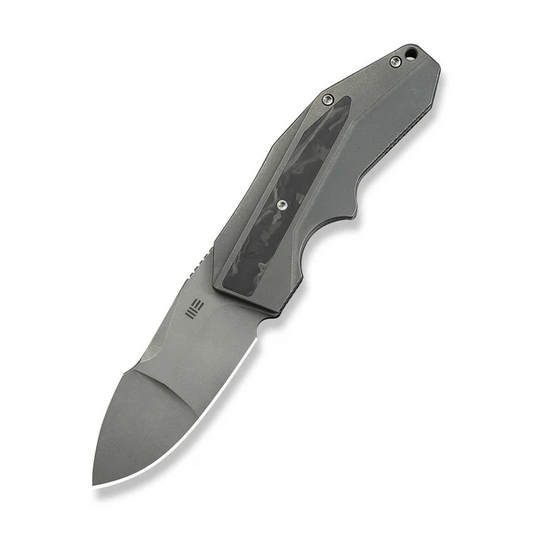 WE Knife Co., Ltd™ Coral Frame Lock WE24044-2 Gray 6AL4V Titanium CPM 20CV Stainless Steel Pocket Knife