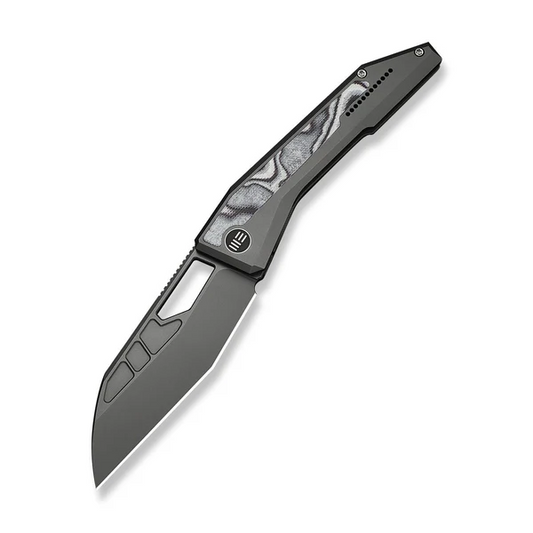 WE Knife Co., Ltd™ Inceptus Frame Lock WE25017-1 Dark Gray Anodized 6AL4V Titanium M390 Stainless Steel Pocket Knife