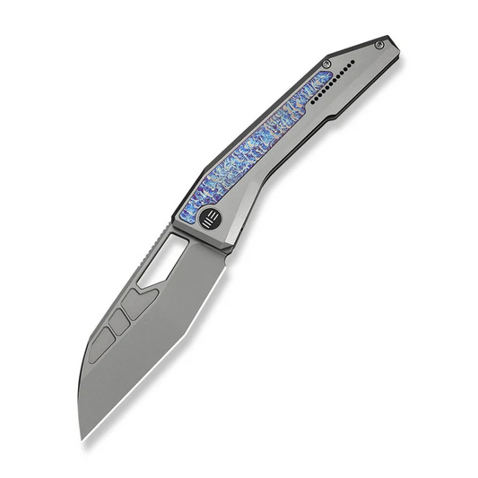 WE Knife Co., Ltd™ Inceptus Frame Lock WE25017-2 Gray 6AL4V Titanium M390 Stainless Steel Pocket Knife