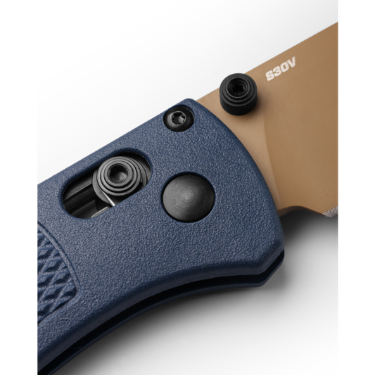 Benchmade, Inc.™ Bugout 535FE-05 Blue Crater Grivory CPM S30V Stainless Steel Pocket Knife