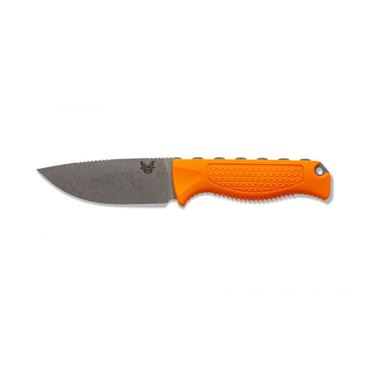 Benchmade, Inc.™ Steep Country Fixed Blade 15006 Orange Santoprene CPM-S30V Stainless Steel Knife