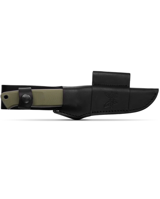 Benchmade, Inc.™ Bushcrafter Fixed Blade 163-1 OD Green G10 CPM-S30V Stainless Steel Knife