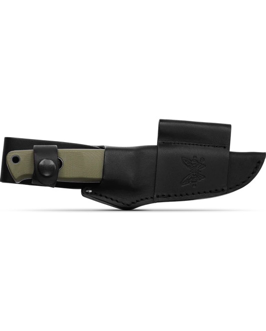 Benchmade, Inc.™ Mini Bushcrafter Fixed Blade 165-1 OD Green G10 CPM-S30V Stainless Steel Knife