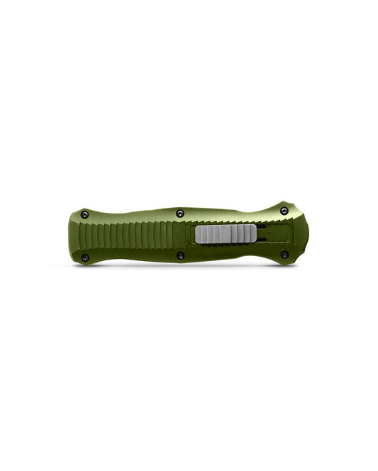 Benchmade, Inc.™ Infidel D/A OTF 3300-2302 Woodland Green Aluminum S30V Stainless Steel Pocket Knife