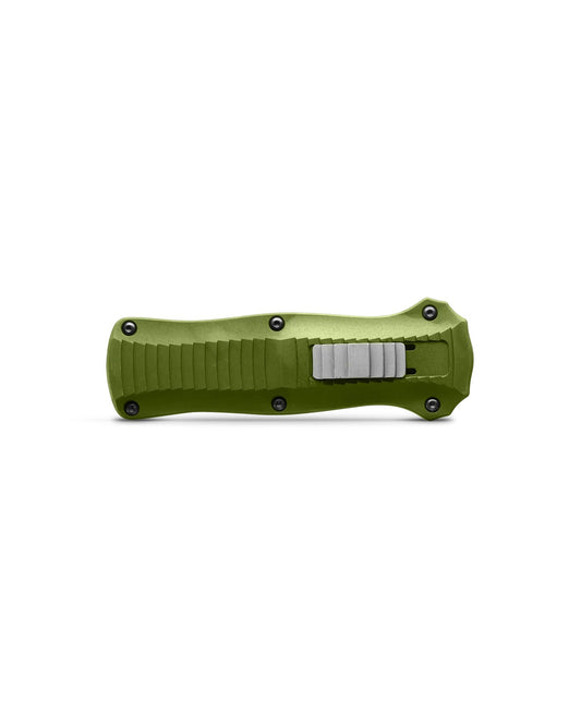 Benchmade, Inc.™ Mini-Infidel D/A OTF 3350-2302 Woodland Green Aluminum S30V Stainless Steel Pocket Knife