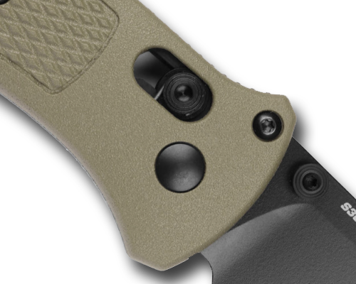 Benchmade, Inc.™ Bailout 537BK-06 Ranger Green Grivory CPM-S30V Stainless Steel Pocket Knife