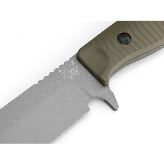 Benchmade, Inc.โข Anonimus Fixed Blade 539GY OD Green G10 CPM CruWear Steel Knife