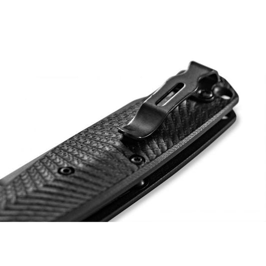 Benchmade, Inc.โข Mediator 8551BK Black G10 CPM-S90V Stainless Steel Pocket Knife