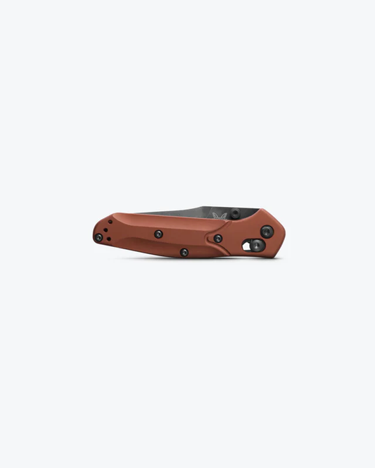 Benchmade, Inc.™ Mini Osborne 945BK-03 Burnt Copper 6061-T6 Aluminum CPM Magnacut Stainless Steel Pocket Knife