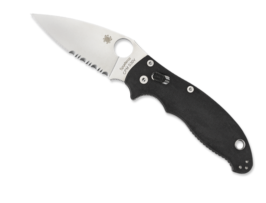 Spyderco Knives™ Manix 2 Ball Bearing Lock C101GPS2 Black G10 CPM-S30V Stainless Steel Pocket Knife