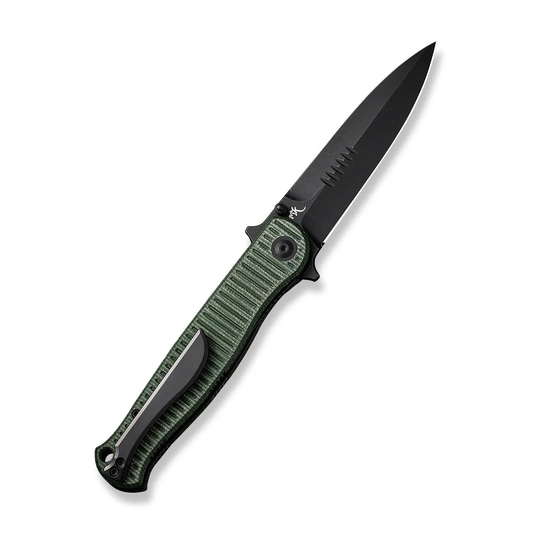 CIVIVI Knives™ RS71 Liner Lock C23025-3 Green Micarta Nitro-V Stainless Steel Pocket Knife