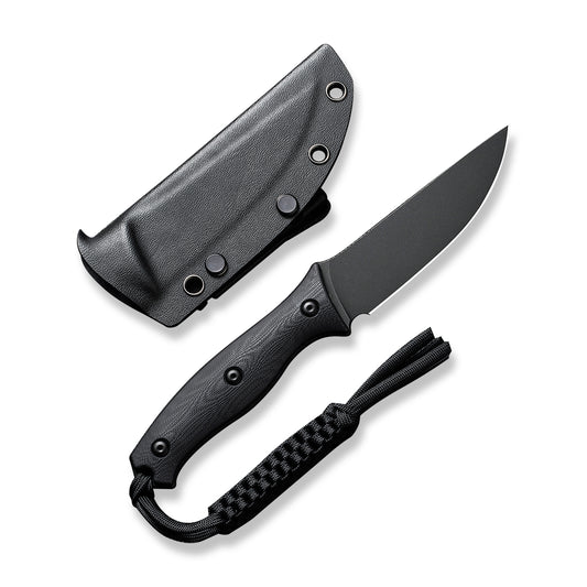 CIVIVI Knives™ Stormridge Fixed Blade C23041-1 Black G10 Nitro-V Stainless Steel Knife