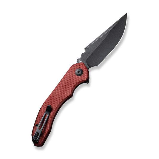 CIVIVI Knives™ Bluetick Liner Lock C23050-2 Burgundy G10 14C28N Stainless Steel Pocket Knife