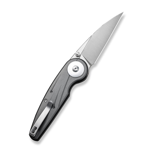 CIVIVI Knives™ Starflare Button Lock C23052-2 Gray Aluminum Nitro-V Stainless Steel Pocket Knife
