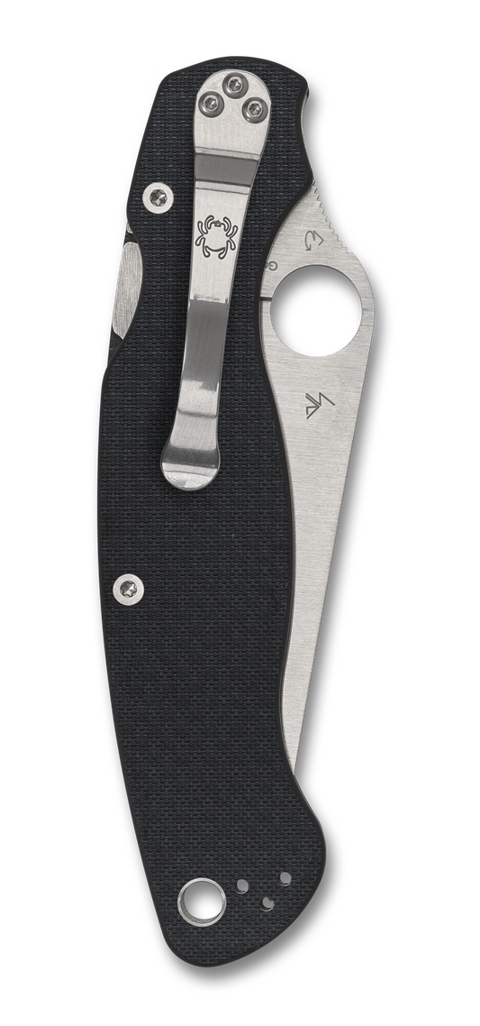 Spyderco Knives™ Military 2 Back Lock C36CFP2 Black Carbon Fiber CPM-S90V Stainless Steel Pocket Knife