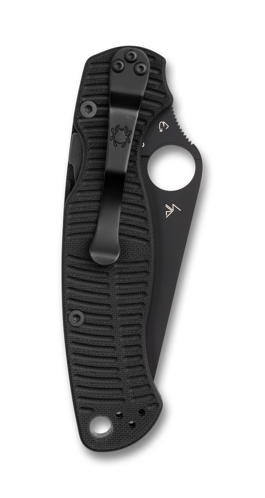 Spyderco Knives™ Para Military 2 Back Lock C81GMCBKP2 Black G10 CPM-Magnacut Stainless Steel Pocket Knife