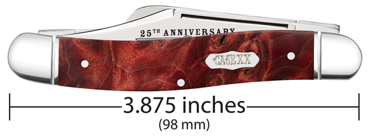 W.R. Case XX Knives Select 25th Ann 1/400 Stockman Maple Burl 10419 Pocket Knife