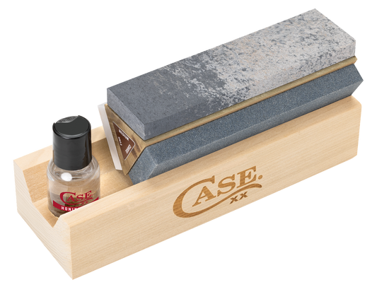 W.R. Case & Sons Cutlery Co.โข 50305 Knife Coarse, Medium and Fine Stone Sharpening Stone Kit