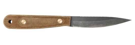 W.R. Case XX Knives RW Caper Roland Welker Tan Micarta Carbon Steel 50629 Fixed Blade