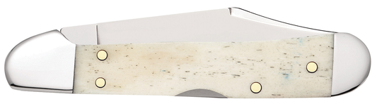 W.R. Case XX Knives Star Spangled Banner Natural Bone Mini Copperlock Stainless Pocket Knife 64141