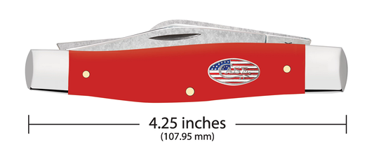 W.R. Case XX Knives American Workman Red Large Stockman 73929 Carbon Steel