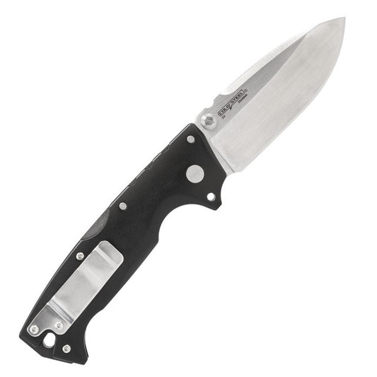 Cold Steel, Inc.™ AD-10 Tri-Ad Lock CS-28DG2 Black Titanium 3V Carbon Tool Steel Pocket Knife