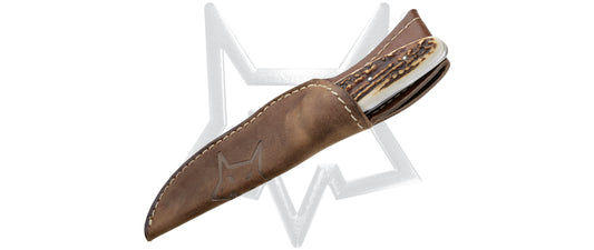 Fox Knivesโข Vintage Fixed Blade 639CE Deer Stag 440C Stainless Steel Knife