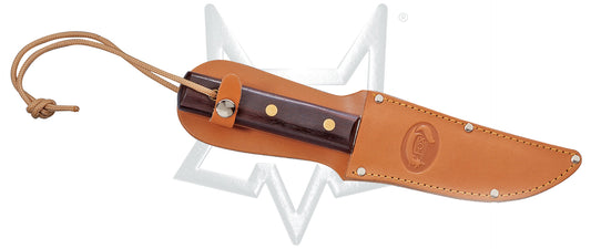 Fox Knives™ Old Fox Fixed Blade 665/13 Palisander Wood 420C Stainless Steel Knife