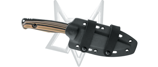 Fox Knives™ TUR Fixed Blade FX-529 TR Multi-color G10 N690Co Stainless Steel Knife