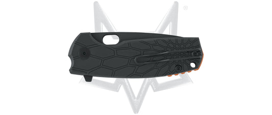 Fox Knives™ Core Liner Lock FX-604 B Black FRN N690Co Stainless Steel Pocket Knife