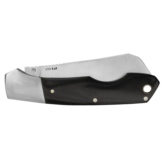 Kershaw Knives™ Parley Slip-joint 4384 Black Micarta 7Cr17MoV Stainless Steel Pocket Knife