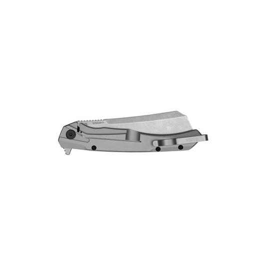Kershaw Knivesโข Strata Cleaver Frame Lock 2078 Black G10 and Stainless Steel D2 Semi-Stainless Steel Pocket Knife